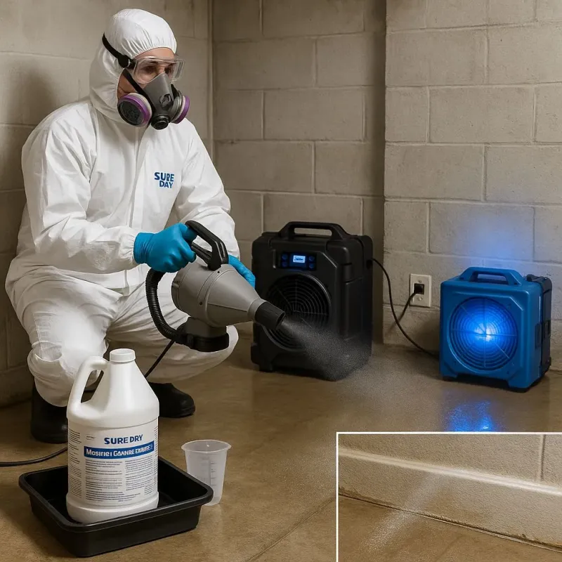 Sanitization and Odor Removal process in Winter Park, FL